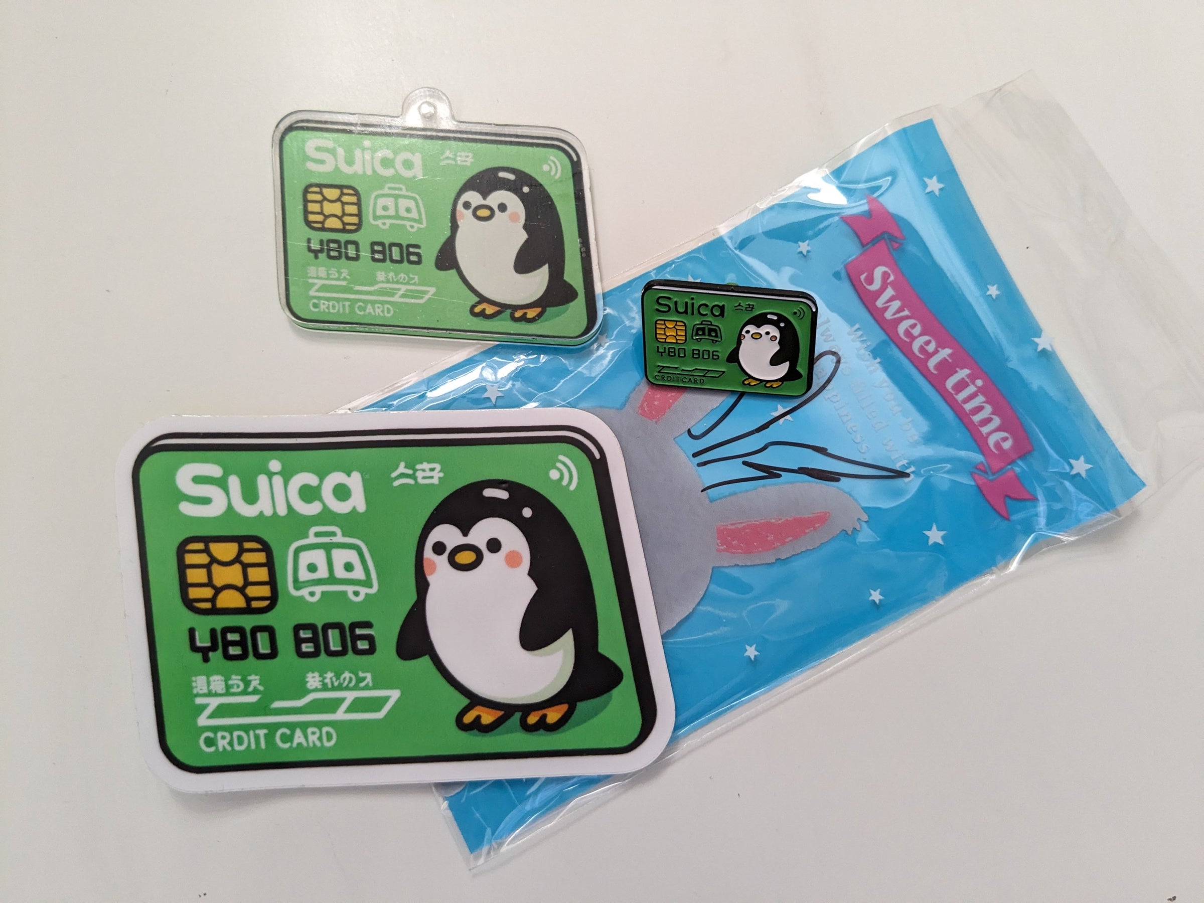 Suica Variety Pack! Limited Quantiy! (Pin/charm/Sticker) | Miss